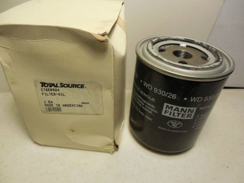 TOTAL SOURCE FILTER-OIL CT6E0924 08045 13/16X16 MANN WD 930/26. MB16
