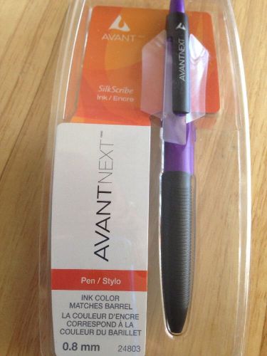 Avant Next 24803 Silk Scribe Pen 0.8mm Purple Ink New!!!