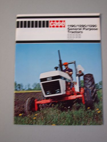 Case 1190 1290 1390 David Brown 90 Series Tractor Color Brochure 12 pg. &#039;81 MINT