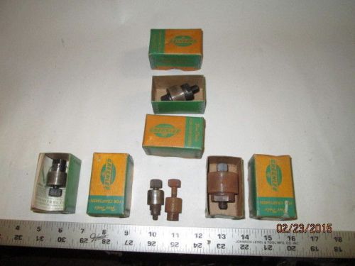 MACHINIST TOOLS LATHE MILL Machinist Lot of Greenlee Punch es