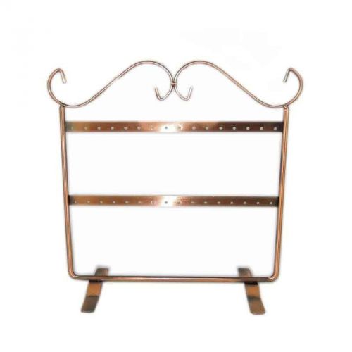 1pc Jewelry Earring Display Jewelry Stand Holder Red Copper 32 Hooks 22*20cm