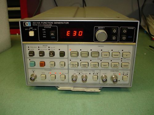 Agilent / HP 3314A Function Generator ( .001Hz to 19.99 MHz)
