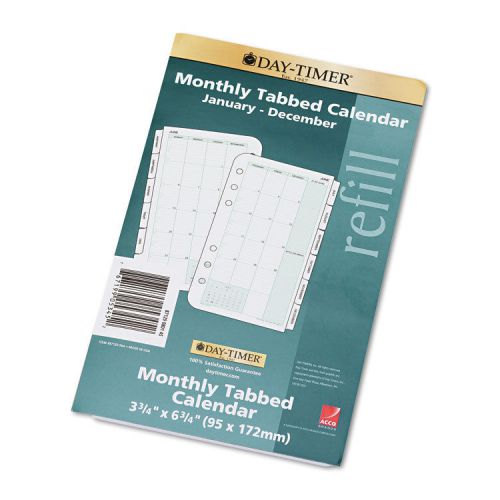 Dated Two Page-per-Month Organizer Refill, January-December, 3-3/4 x 6-3/4, 2015