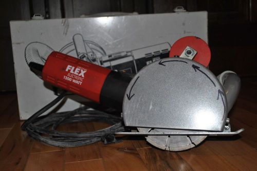 Flex F1509FR Concrete Saw and Tuck Pointer