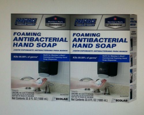 Proforce - Member&#039;s Mark Commercial Foaming Antibacterial Hand Soap - 33.8 fl.oz