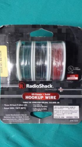 Radioshack 75-ft. ul-recognized hookup wire (20awg) for sale