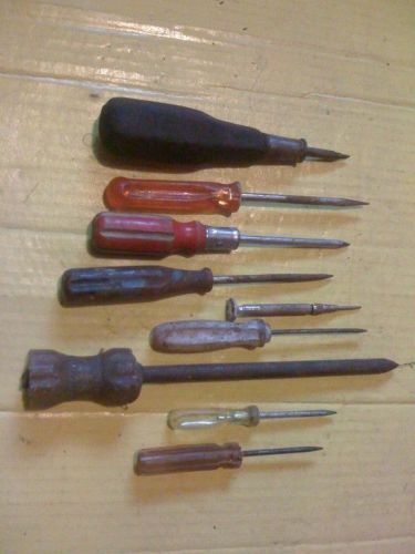 Vintage Various PUNCHES Toolbox Steampunk shop FIND GREAT TOOLS!
