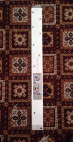 White three by three seattle. magnetic strip memo bulletin board. 2.5&#034; x 28&#034; for sale