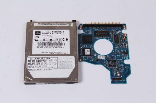 Toshiba mk6021gas 60gb ide 2,5 hard drive / pcb (circuit board) only for data for sale