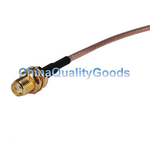 RG316 SMA jack to BNC male right angle pigtail cable 30cm