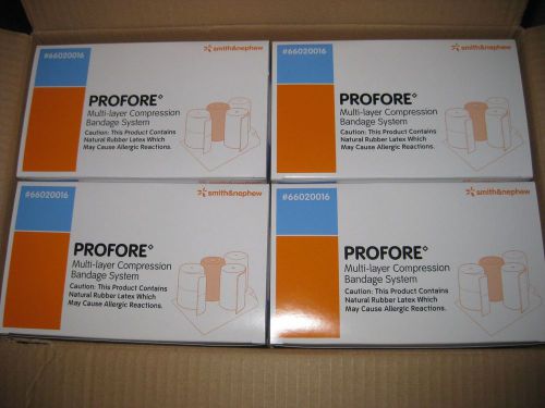8 Smith &amp; Nephew 66020016 Profore Multi-Layer Compression Bandage System NO RES!