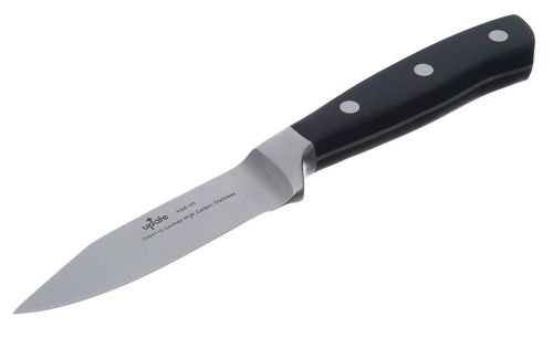 Update International KGE-01 Stainless Steel Forged Paring Knife, 3-1/2-Inch