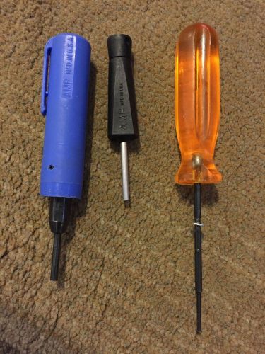 SET OF 2 AMP Pin Connector Extraction Tool set 305183, 458994-2 + ONE MORE