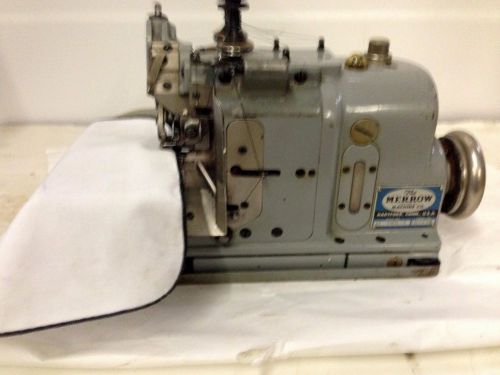 Merrow  m-2dnr-1   narrow  roll edge / pearl stitch    industrial sewing machine for sale