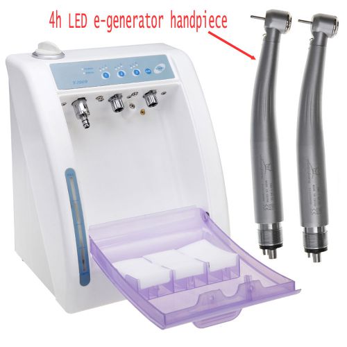 Dental handpiece maintenance lubricant lubricating cleaner device + 2 handpiece for sale