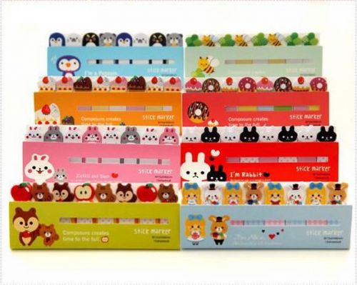 cute Animals Sticker Post-It Bookmark Marker Memo Flags Index Tab Sticky JTV5