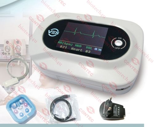 TFT Color LCD CMS-VE Visual Electronic Stethoscope +ECG with free PC software