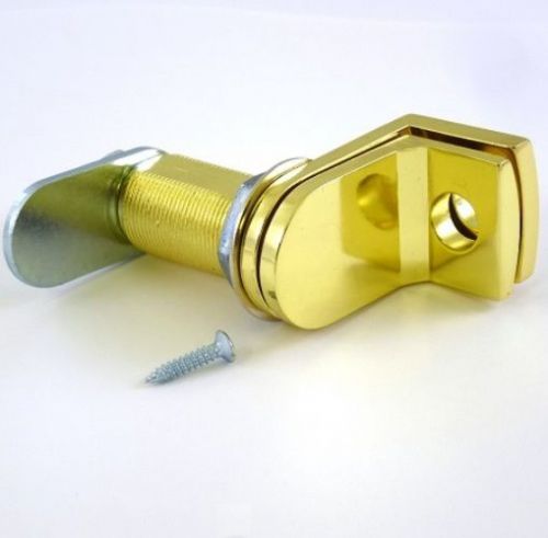 Locker padlock hasp, bright brass finish for sale