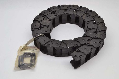 GLEASON 132P-I-2.0  2.05R 50IN 2IN FLEX POWER TRACK CHAIN CABLE CARRIER B414652