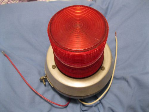 ADAPTABEACON  Edwards 51CR-N5-40W Flashing Light W/ Horn Red