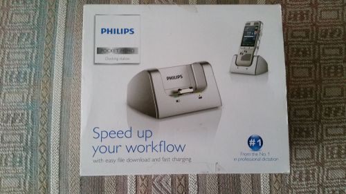 NEW Philips Pocket Memo Docking Station For DPM 8000 Series