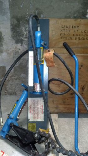 Wheeler hydraulic pipe cutter for sale