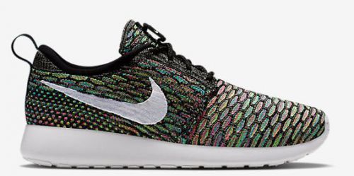 Nike Roshe Flyknit Women&#039;s Shoe Multi Color Size 8  *100% Authentic*