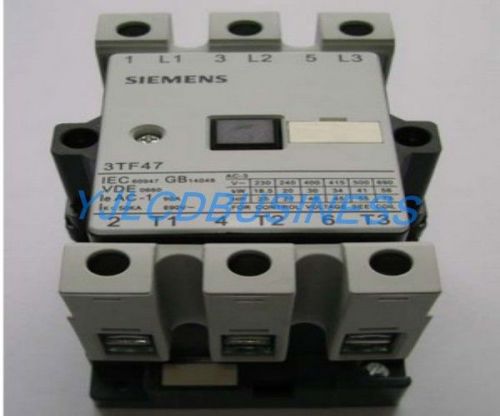 new Siemens 3TF47 22-0XM0 AC contactor 90 days warranty