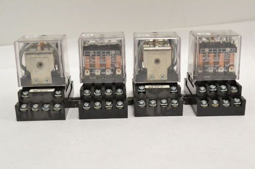 LOT 4 MSD 284XDXC CONTROL RELAY WITH SOCKET 240VAC 10A AMP B271489