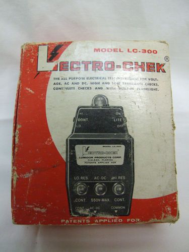 1950&#039;s LECTRO CHEK MODEL LC 300 NEW IN BOX