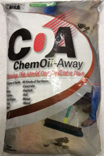 Chemoil-Away Chemical and oil absorbent-can be used in place of oil-dri