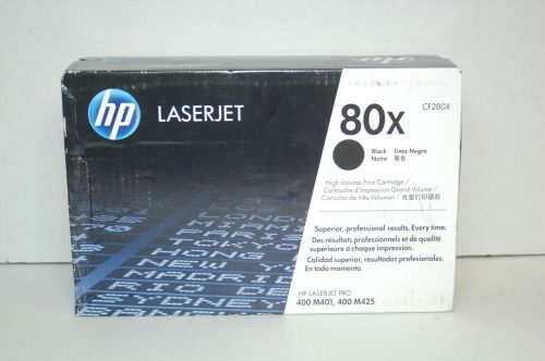 HP 80X CF280X High Yield Black Original LaserJet Toner Cartridge Genuine NEW