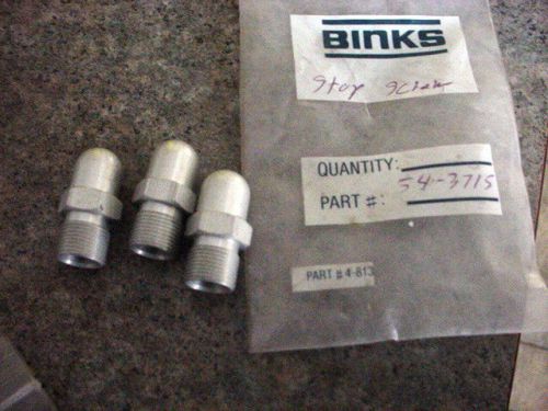 3 Binks stop screws part no. 54-3715 NOS airless paint spray gun sprayer