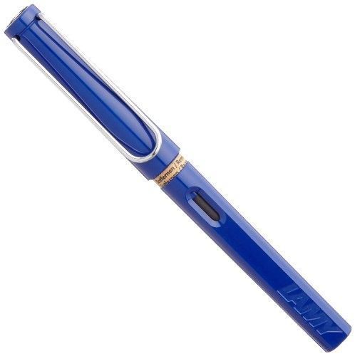 Lamy Safari Fountain Pen Blue Destination L14-ef (Ef) Steel Imports Regular Pen