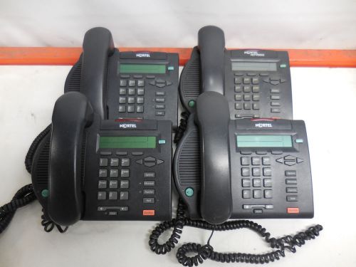 LOT OF 4 - Nortel M3902 Display Telephones - NTMN32GA70
