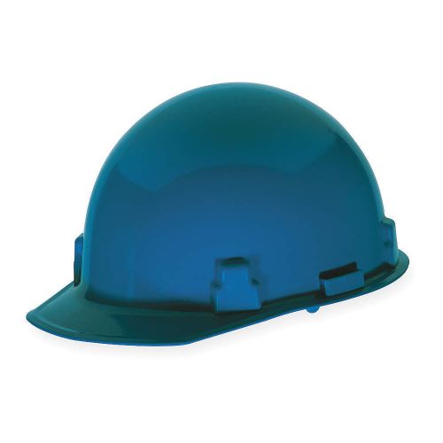 Hard Hat, FrtBrim, Slotted, Rtcht, Blue 486963
