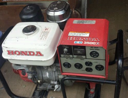 Honda eg3500 x generator for sale