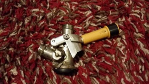 American  D system  draft beer coupler