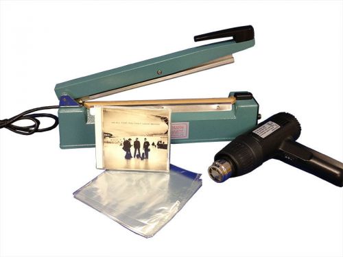 12&#034; Shrink Wrap Sealer Starter Kit WOW- LOW PRICE FREE BAGS