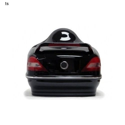 Universal Black Motorcycle Hard Trunk Top Case with-Tail-Light TBOX-PS--TC006-K