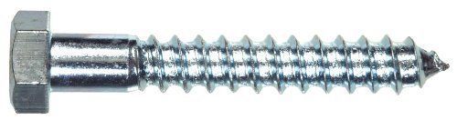 The Hillman Group 230110 Hex Lag Screw  3/8-Inch X 7-Inch  Zinc  50-Pack