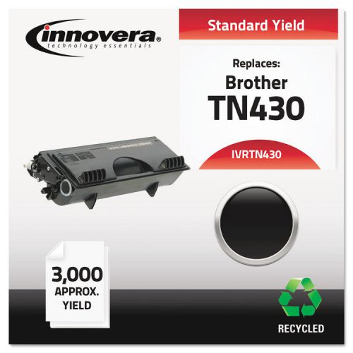 Remanufactured TN430 Laser Toner, 3000 Page-Yield, Black