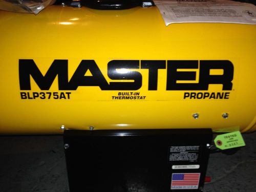 NEW Master BLP375AT 375,000 BTU Propane Forced Air Heater