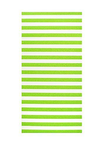 LockerLookz Locker Wallpaper - Green Stripe - 24 pieces