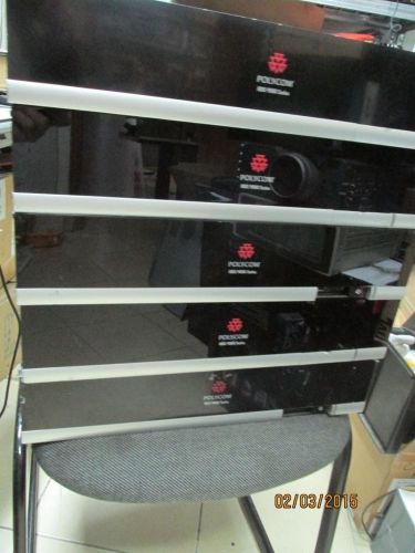 Polycom HDX 9000 SYSTEM  , LOT OF 5 AS-IS , FOR PARTS / REPAIR