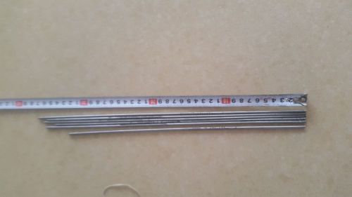 6 pcs  Deloro Stellite  grade one 3.3-  3.5 mm Welding Rods
