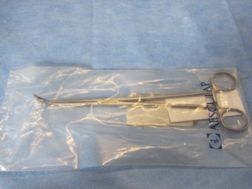 Aesculap BJ045R Rumel Suture Forceps, Right Angle, 9 1/2&#034; Length