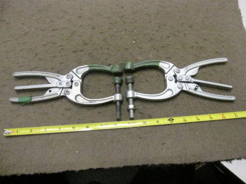 2 PC LOT DE-STA-CO 462 SQUEEZE CLAMP TOGGLE PLIERS AIRCRAFT TOOL
