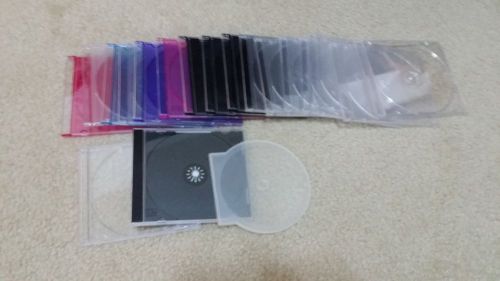 CD Jewel Cases Mixed Lot of 19