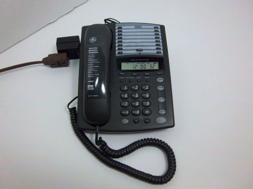 GE TWO-LINE BUSINESS OFFICE TELEPHONE MODEL 29438GE2-C